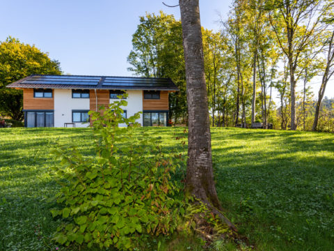 Wohnen im Gemeindeteil Piusheim am Wasser der Glonn